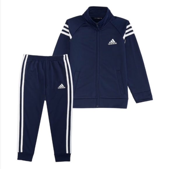 Adidas Other - ADIDAS Boys 3T Navy Tricot Track Suit NEW